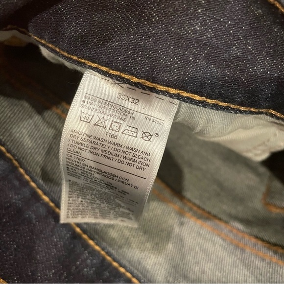 Men's Dark Wash Jeans Old Navy - Picture 4 of 4
